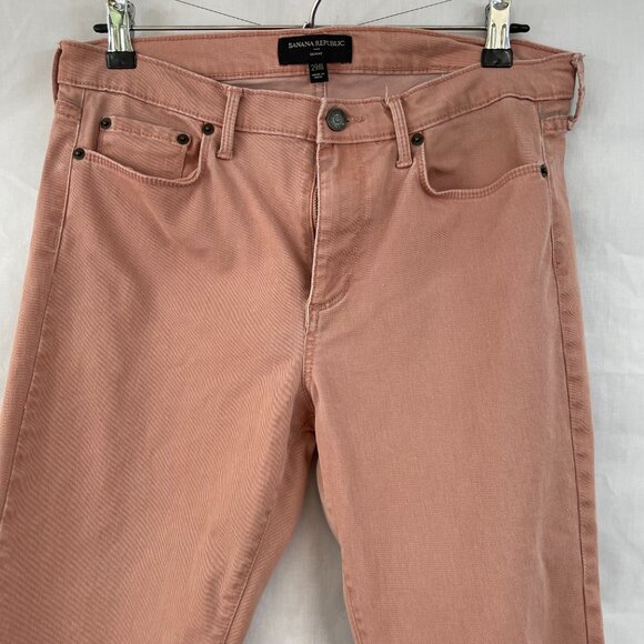 Banana Republic Pink Skinny Jeans Size 29/8 - Picture 2 of 10